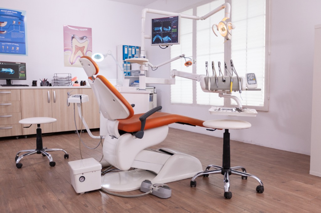Modern dental clinic chair
